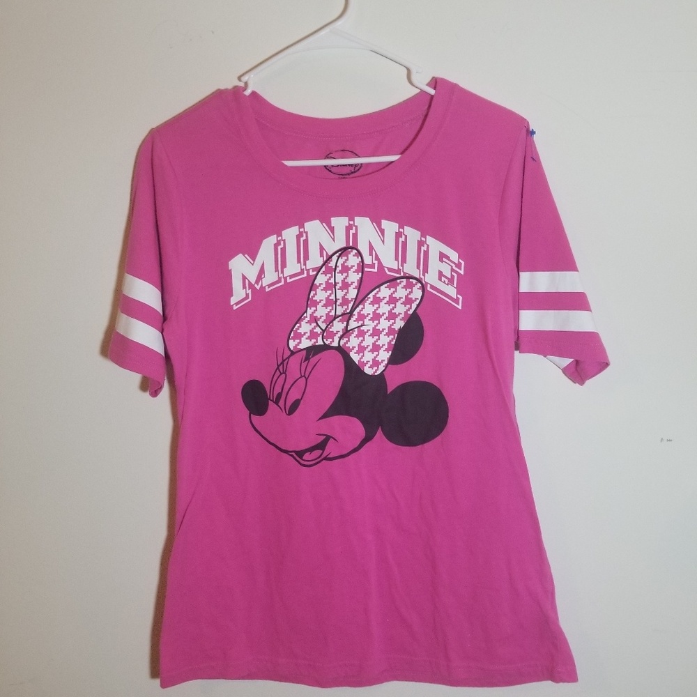 Pink Tee Minnie Disney 11